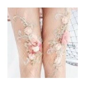 Festival Rose Fishnets